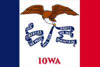 Iowa State Flag