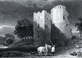 Crickhowell Castle - Brecknockshire