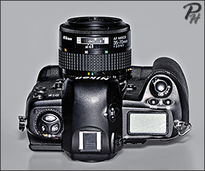 Nikon D1x Top