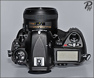 Nikon D2x Top