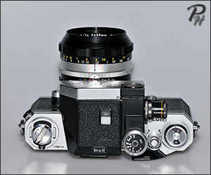 Nikon F Photomic top view