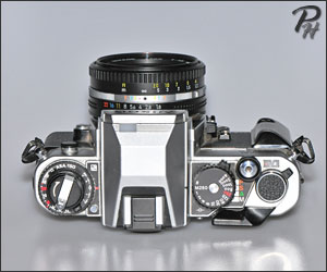 Nikon FA top view