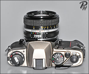 Nikon FE10 Top