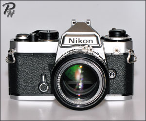 Nikon FE silver