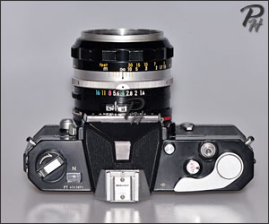 Nikkormat FTn top view