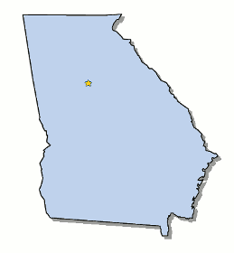 Map of Georgia