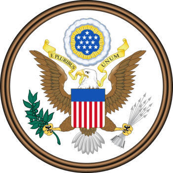 Great Seal of the United States Motto - Front