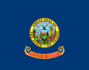 Big Picture of Idaho State Flag