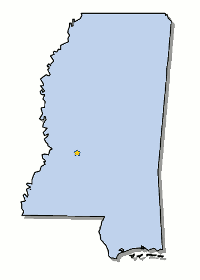 Map of Mississippi