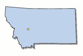 Map of Montana