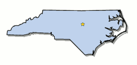 Map of North Carolina