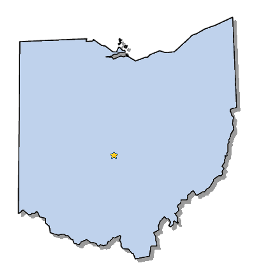 Map of Ohio