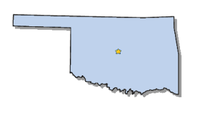 Map of Oklahoma