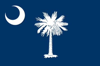 Big Picture of South Carolina State Flag
