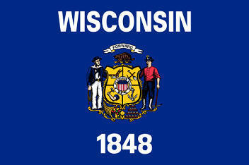 Big Picture of Wisconsin State Flag