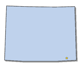 Map of Wyoming
